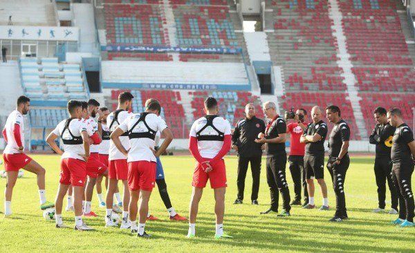 من تدريبات تونس اليوم