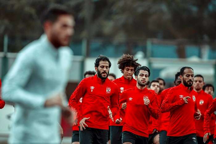 من مران الأهلي 