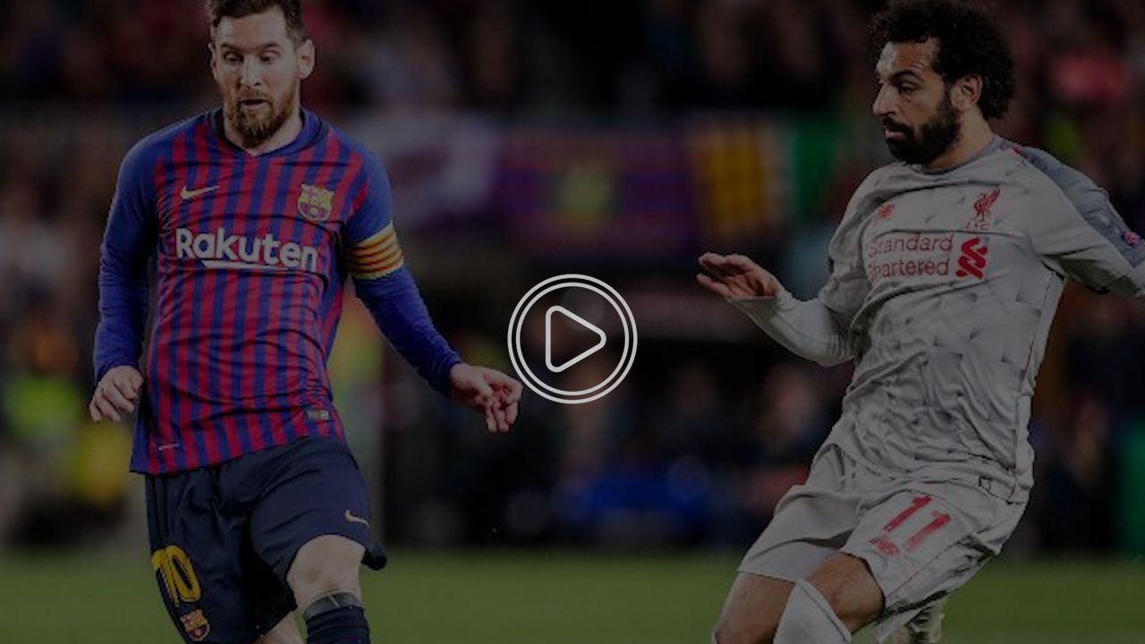 محمد صلاح وليونيل ميسي