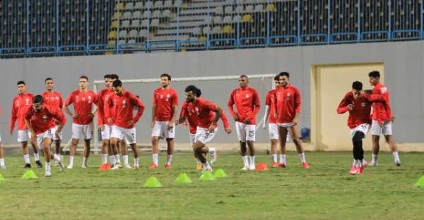 لاعبو الأولمبي المصري