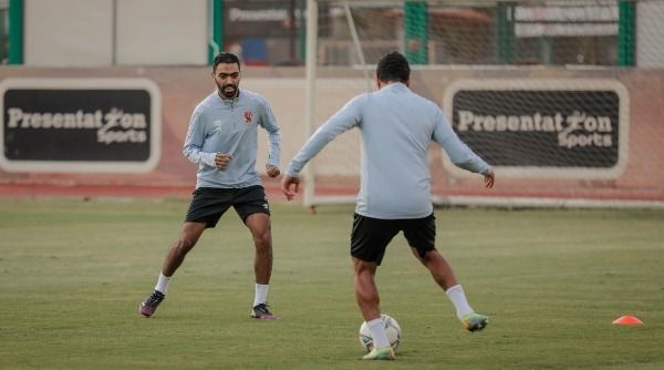 من تدريبات الاهلي 