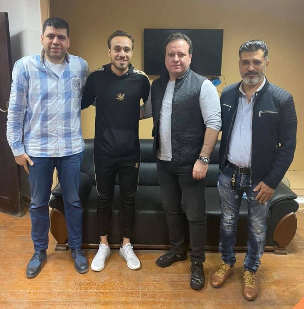 محمد عنتر بعد التوقيع للمصري