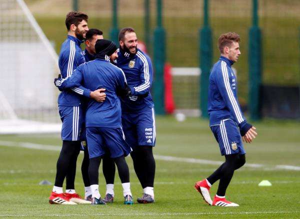 لاعبو الأرجنتين