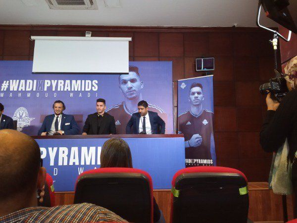 محمود وادي في المؤتمر الصحفي 