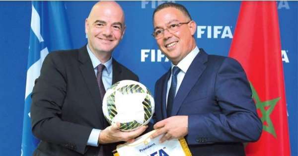 فوزي لقجع وإنفانتينو 