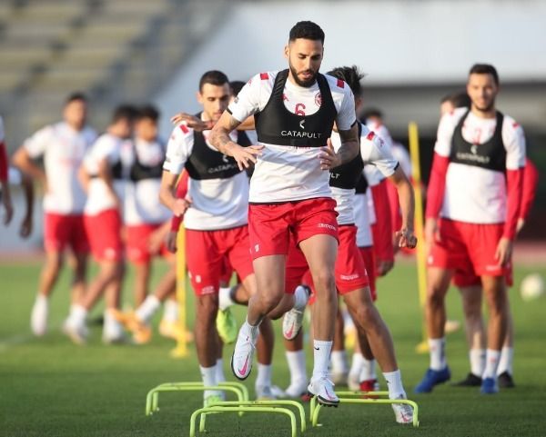 من تدريبات منتخب تونس اليوم 