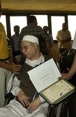 الأعلامى الرياضى الليبى أحمد الرويعى أحد المكرمين