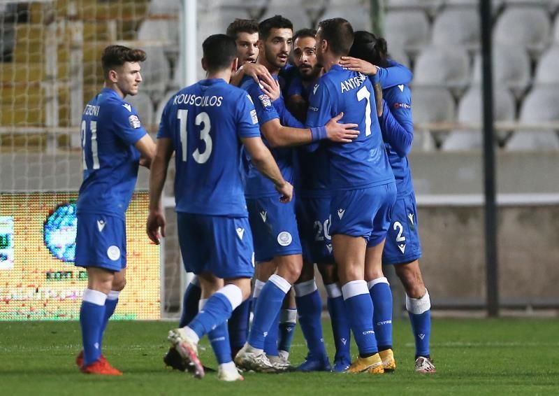 لاعبو منتخب قبرص 