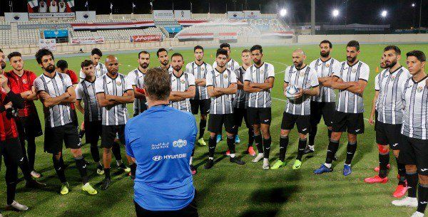 من تدريبات منتخب الأردن اليوم