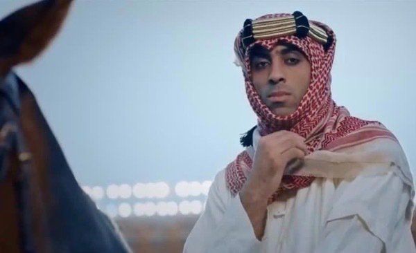 حمد الله في الإعلان الترويجي