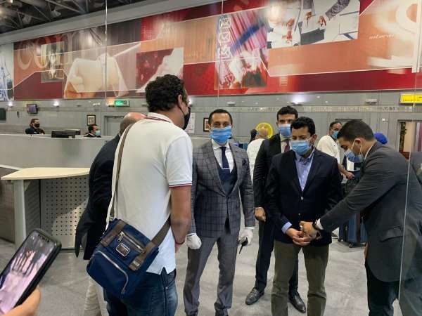 جانب من الاستقبال