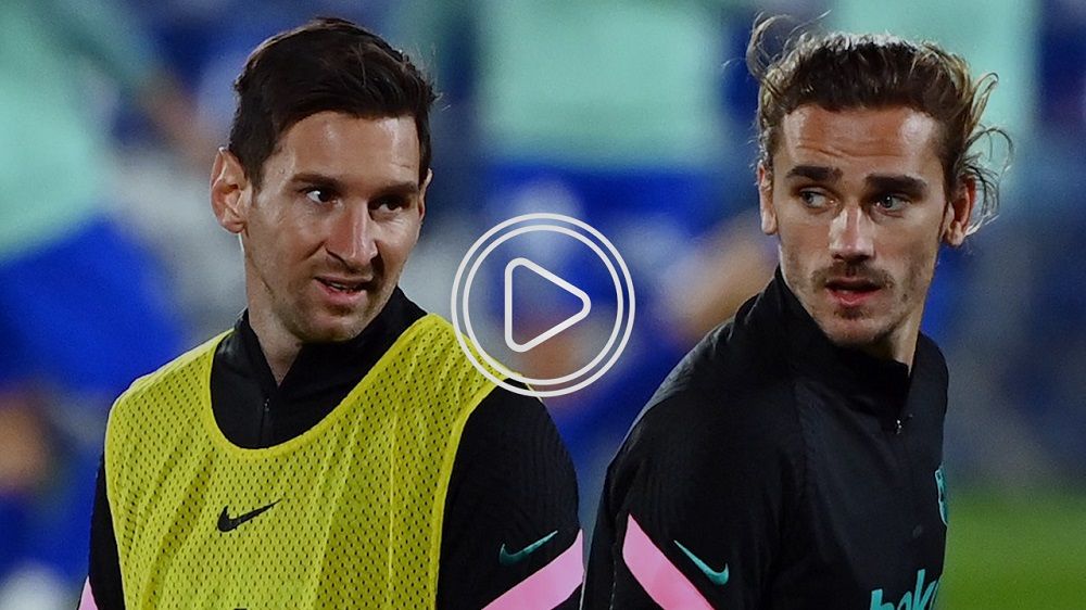 جريزمان وميسي