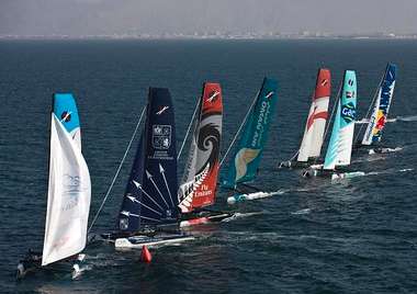 جانب من السباق