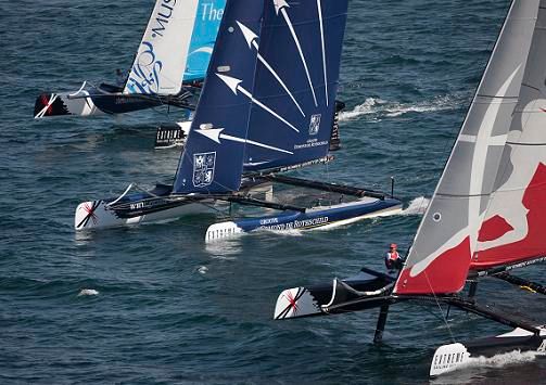 جانب من السباق