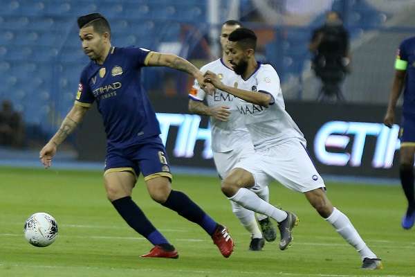 من لقاء سابق بين الهلال والنصر