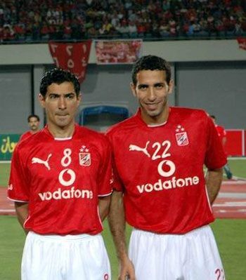 محمد أبو تريكة ومحمد بركات 