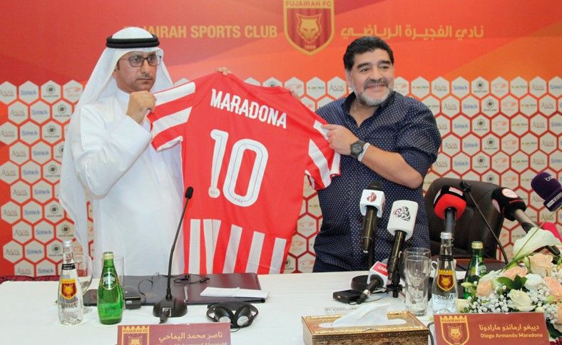 ناصر اليماحي ومارادونا