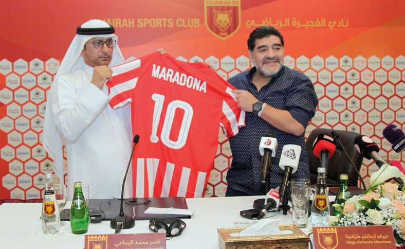 ناصر اليماحي ومارادونا