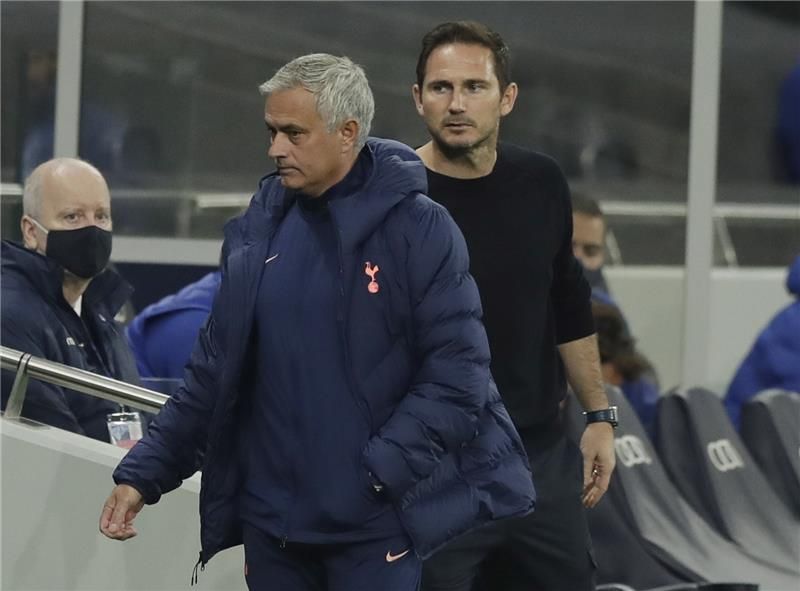 جوزيه مورينيو وفرانك لامبارد