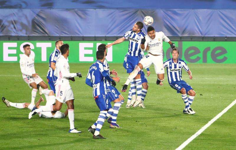 مباراة ريال مدريد وألافيس