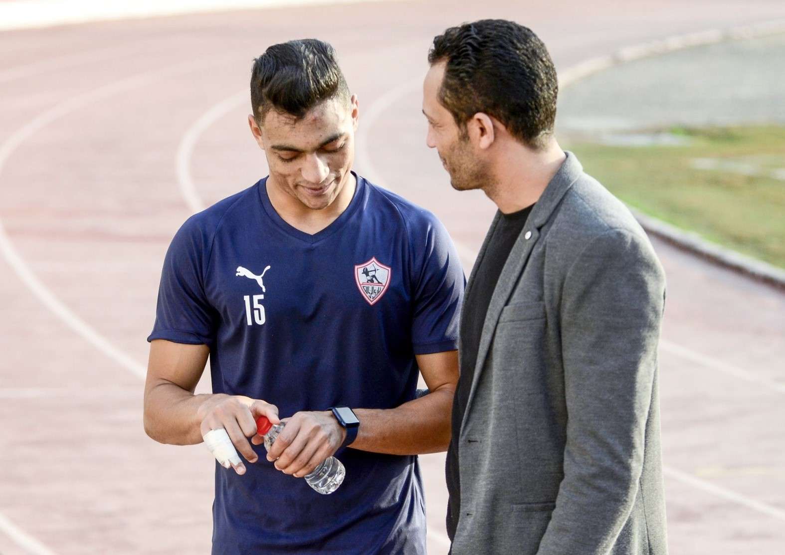 عبد الحليم علي مع مصطفى محمد