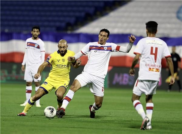 من لقاء سابق بين النصر وأبها