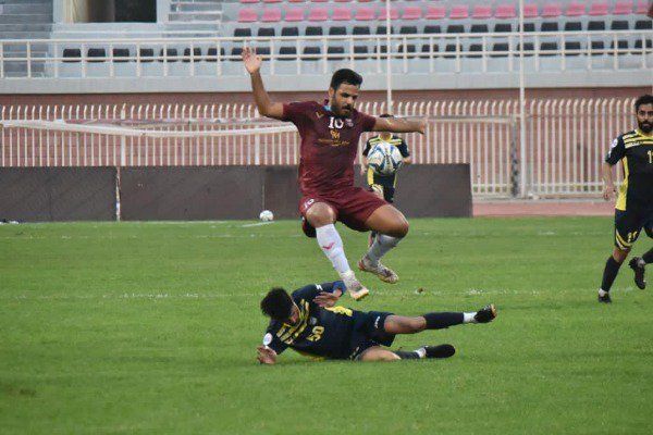 من المباراة