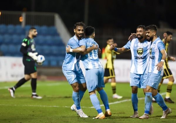 فرحة لاعبي الرفاع