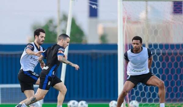 من تدريبات الهلال 