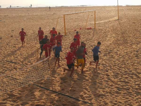 من تدريبات منتخب لبنان