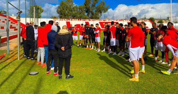 من تدريبات اليوم