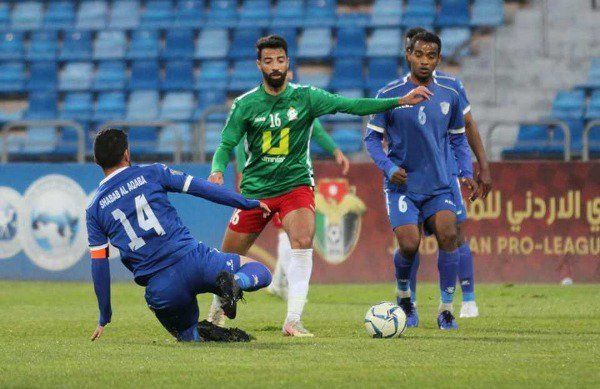 من لقاء الوحدات وشباب العقبة