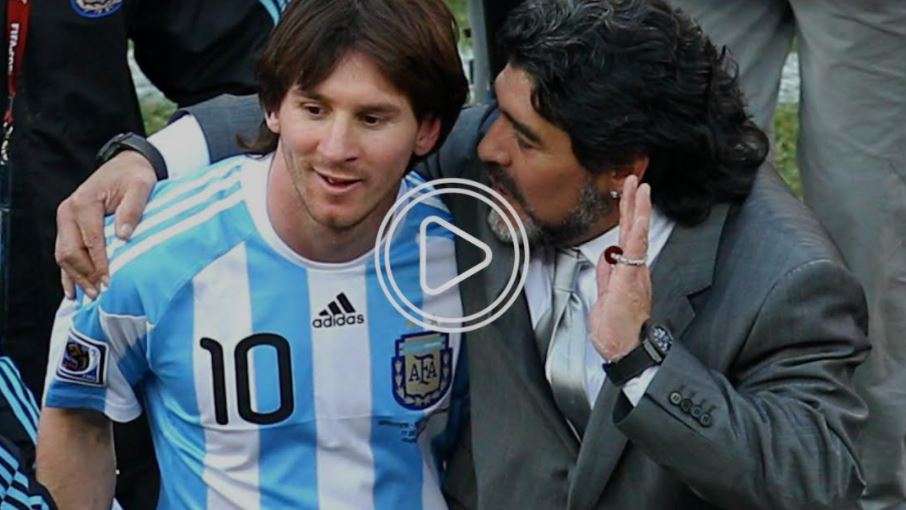 مارادونا وميسي