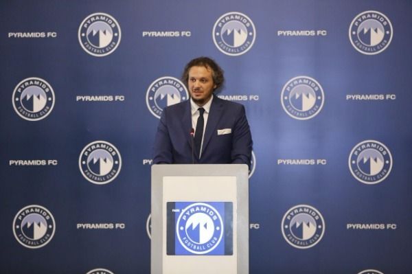 من المؤتمر الصحفي لفريق بيراميدز 