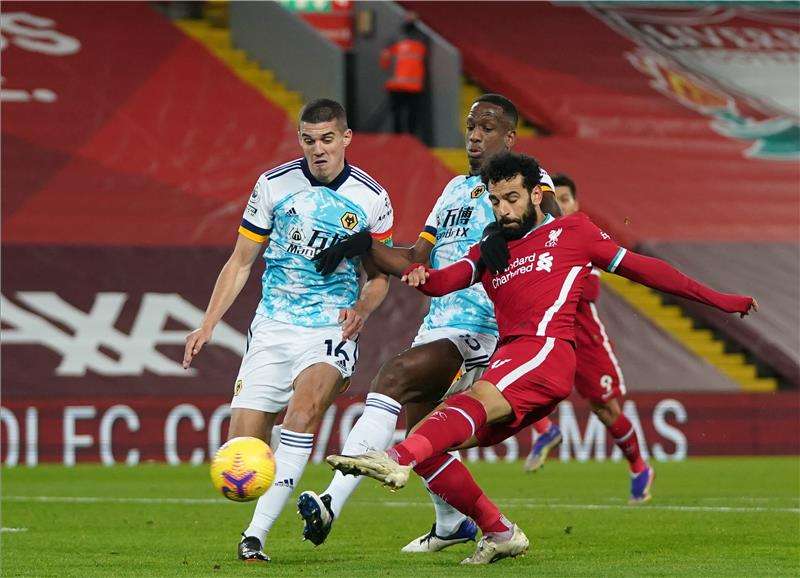 لحظة هدف صلاح