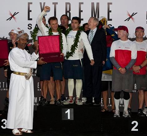 الفريق الفرنسي جروبي يخطف المركز الاول