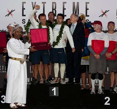 الفريق الفرنسي جروبي يخطف المركز الاول