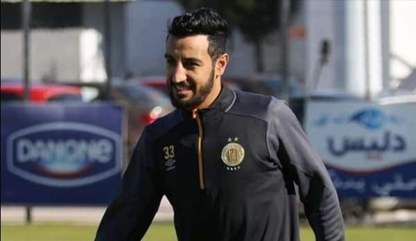 رائد الفادع في تدريبات الترجي