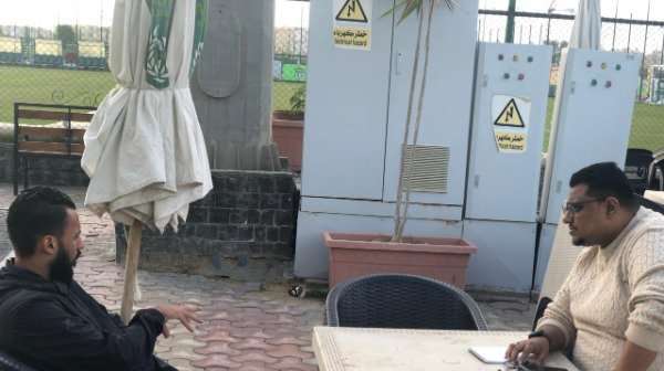 حسام عاشور مع محرر كووورة