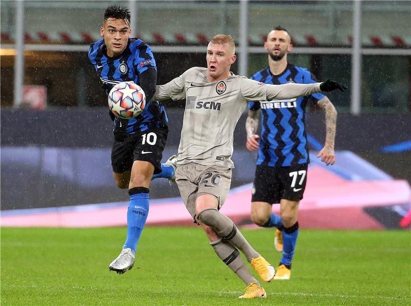 من مباراة إنتر وشاختار