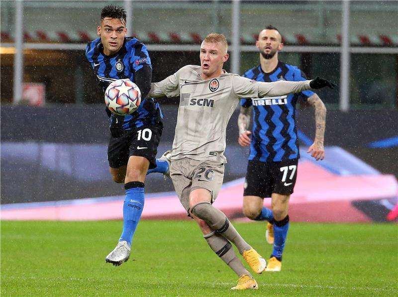 من مباراة إنتر وشاختار