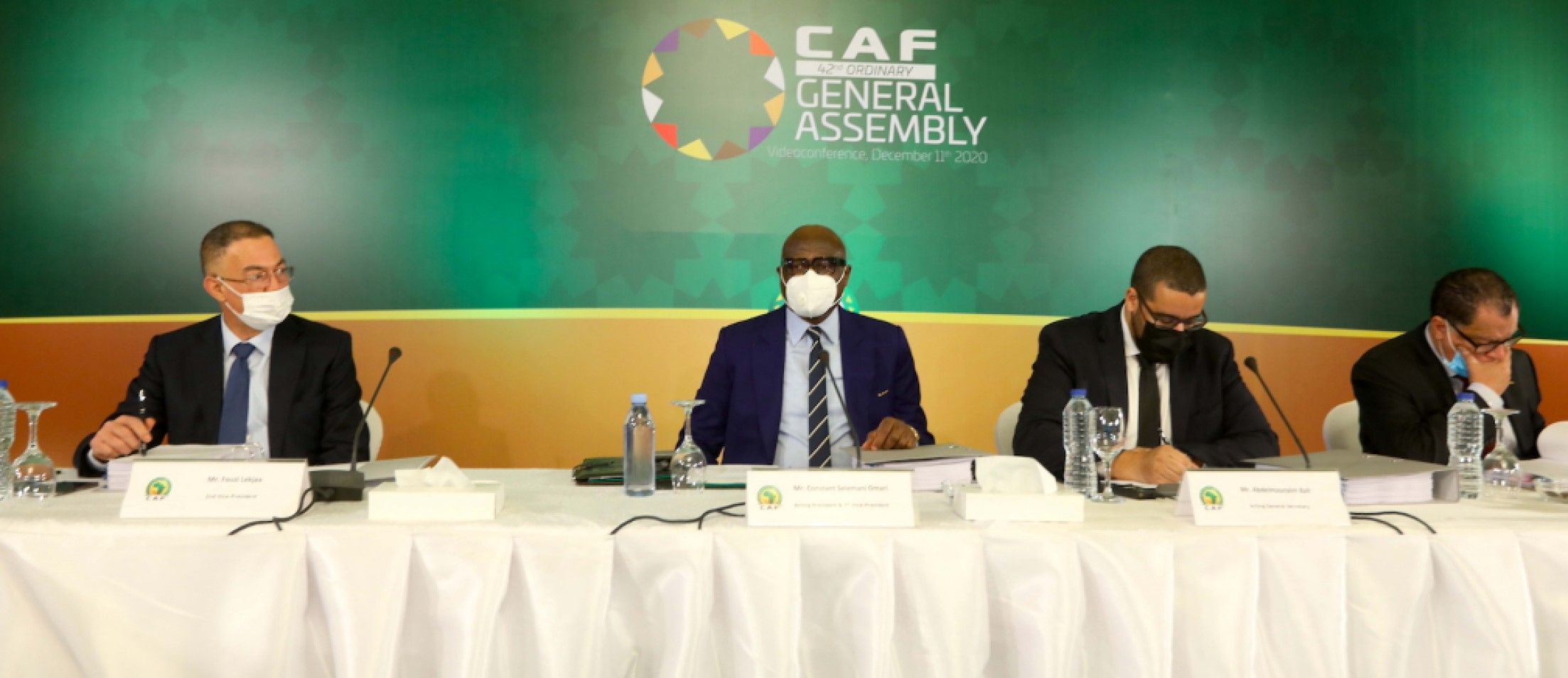 جانب من اجتماع تنفيذي الكاف