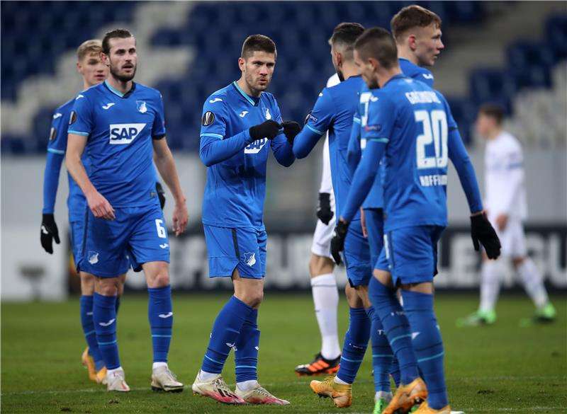 فرحة لاعبي هوفنهايم