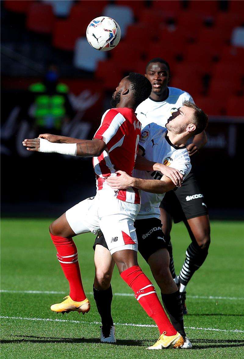 جانب من المباراة