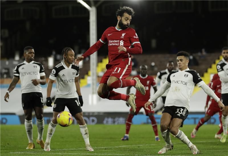 صلاح أمام فولهام