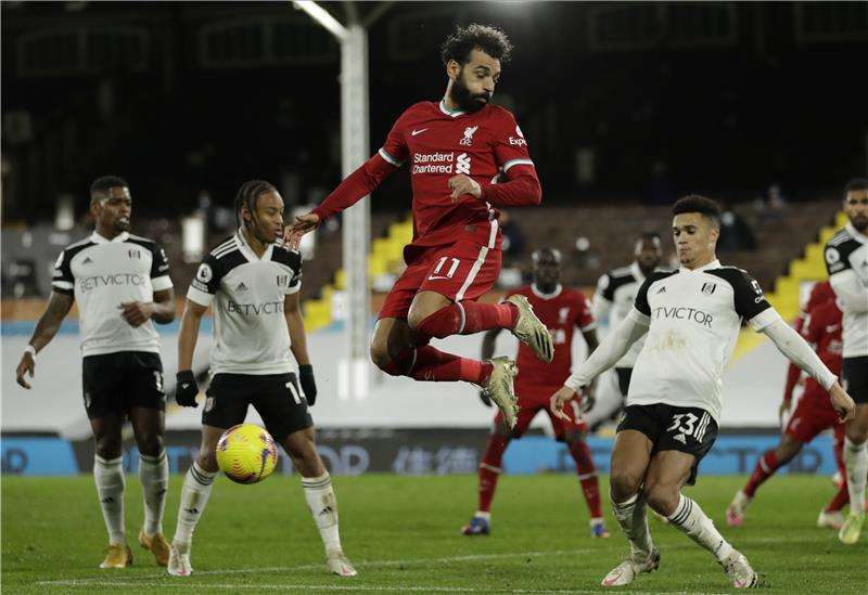 صلاح أمام فولهام