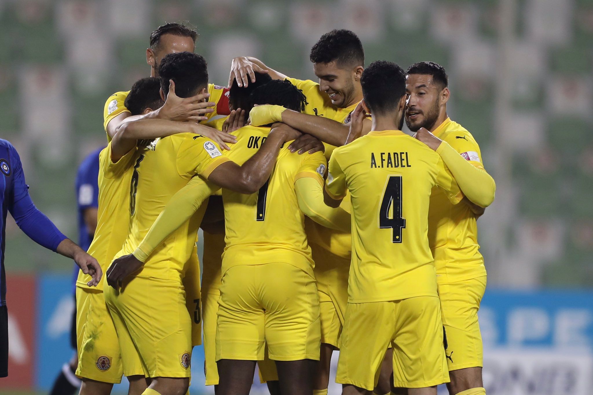 لاعبو قطر 