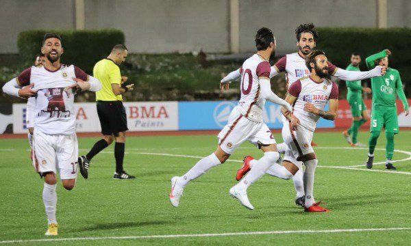 فرحة لاعبي النجمة