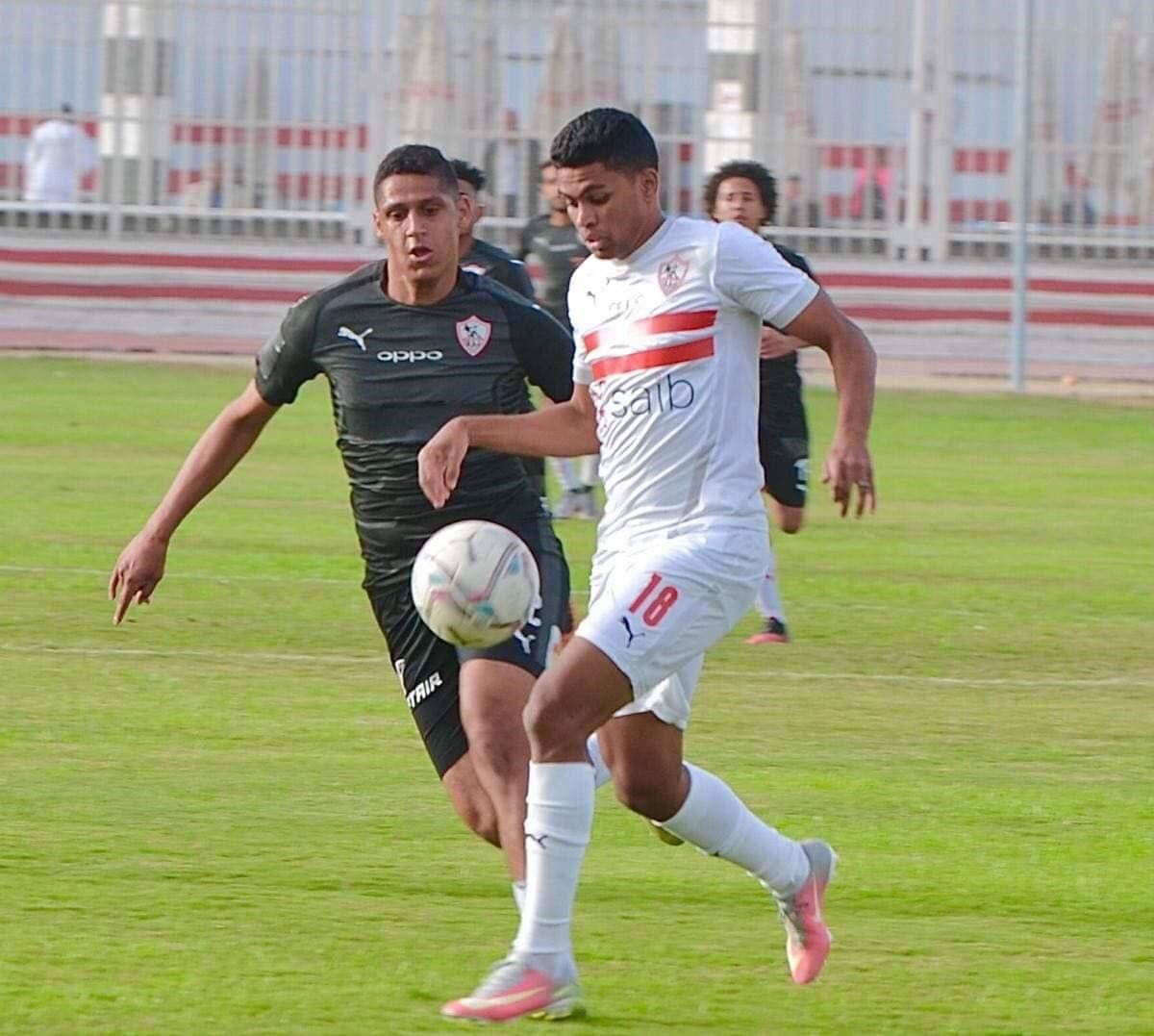 جانب من المباراة