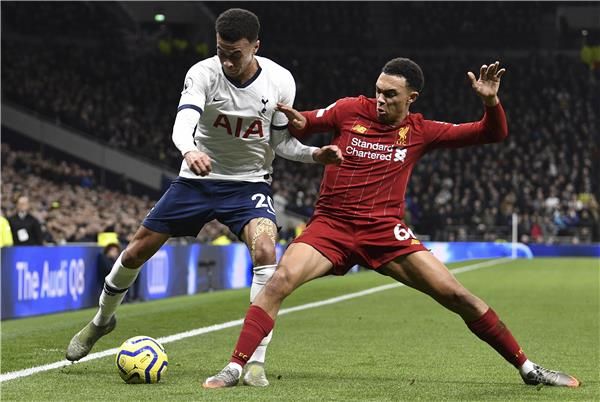من مباراة سابقة بين ليفربول وتوتنهام